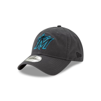 Miami Marlins Gorra | New Era MLB 2019 Core Classic 9twenty Adjustable Cap Mexico - Grises